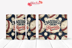 Baseball Season | Sports | 20oz Tumbler Sublimation Wrap Product Image 1