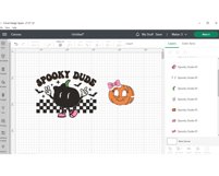 Retro Halloween SVG PNG | Spooky Dude Shirt | Pumpkin Girl Product Image 5