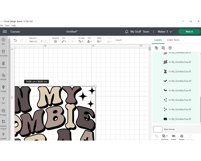 Halloween Quote SVG PNG | In My Zombie Era | Retro Shirt Product Image 6