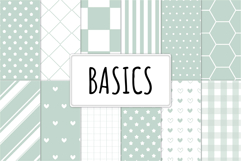 Mint Green Digital Paper Pack | 12 JPG Backgrounds Product Image 1