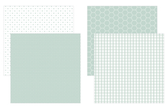 Mint Green Digital Paper Pack | 12 JPG Backgrounds Product Image 5