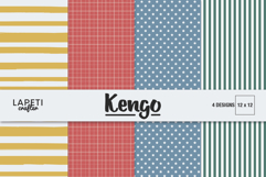 Basic printable pattern paper collection for scrapbook and handmade card backgrounds