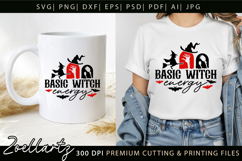 Witchy Halloween SVG for Cricut Spooky T-shirt Mug Design Product Image 2