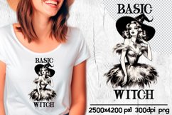 Basic witch sublimation, Halloween sublimation Product Image 1