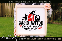 Witchy Halloween SVG for Cricut Spooky T-shirt Mug Design Product Image 4