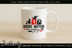 Witchy Halloween SVG for Cricut Spooky T-shirt Mug Design Product Image 3