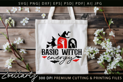 Witchy Halloween SVG for Cricut Spooky T-shirt Mug Design Product Image 5