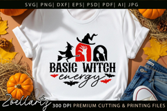 Witchy Halloween SVG for Cricut Spooky T-shirt Mug Design Product Image 1