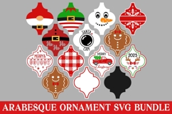 Christmas Ornament 2025 SVG Bundle, Arabesque Christmas SET Product Image 1