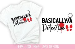 True Crime SVG Bundle - True Crime T- Shirt Design Product Image 3