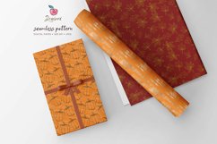 Pumpkin Digital Paper pack, Seamless patterns 006 Product Image 9