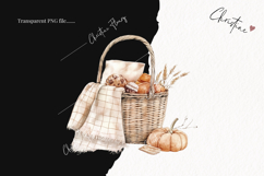 Cozy Fall Basket PNG Product Image 2