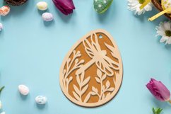 Easter Tag Layered Decorative Cut File Product Image 2