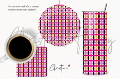 Preppy Woven Halloween Pattern | Cute Halloween Paper Product Image 3