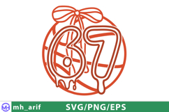 Basketball 67 SVG PNG T-shirt Design Product Image 1