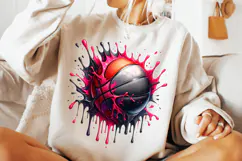 Basketball PNG, Basketball Ball PNG Sublimation, Clipart Product Image 1