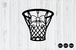 Coquette Basketball SVG, Basketball SVG, Game Day SVG Product Image 1