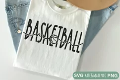 Basketball Mama SVG | Basketball Mom Sublimation Product Image 1