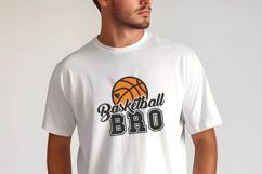Basketball Bro SVG Quote with Basketball Product Image 3