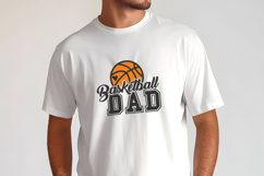 Basketball Dad SVG Quote with Basketball Product Image 2