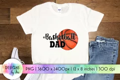 Basketball Dad Sublimation | Father's Day | Dad Life Product Image 1