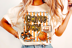Game Day Basketball PNG Sublimation Design, Basketball Mom Product Image 3