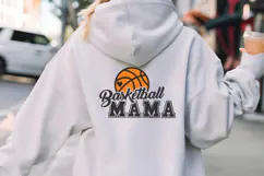 Basketball Mama SVG Quote with Basketball Product Image 3