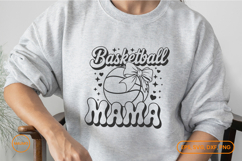 Basketball mama sports svg quote Product Image 3
