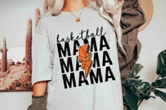 Basketball Mama png, Basketball Sublimation Design Product Image 3