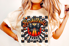 Basketball Mama PNG, Basketball Mom PNG, Retro Basketball Product Image 2