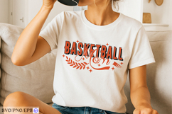 Basketball Mom SVG PNG T-shirt Design Product Image 2