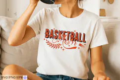 Basketball Mom SVG PNG T-shirt Design Product Image 2