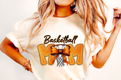 Basketball Mom PNG, Basketball Mama PNG, Glitter Basketball Product Image 2