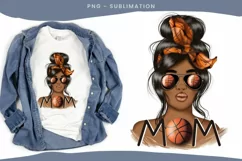 Basketball Mom | Png File | For Sublimation Product Image 2