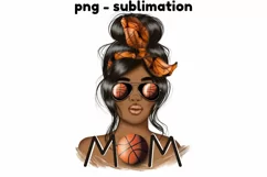 Basketball Mom | Png File | For Sublimation Product Image 1