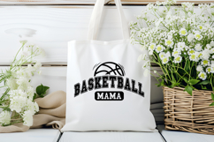 Basketball Mom Arched SVG Quote | Basketball Mama SVG Product Image 3