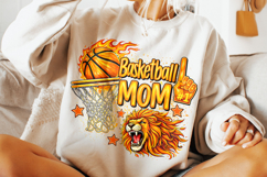Basketball Mom PNG, Sublimation Design, Game Day PNG Product Image 4