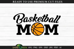 Basketball Mom SVG Cut File | Sports SVG