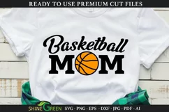 Basketball Mom SVG Cut File | Sports SVG