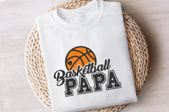 Basketball Papa SVG Quote with Basketball Product Image 3