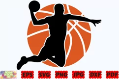 Basketball Player SVG | Basketball SVG | Sport SVG | Player Product Image 3