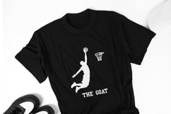 Basketball Players Silhouettes SVG Pack Product Image 3
