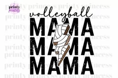 Volleyball Mama png, volleyball Sublimation Design Product Image 1