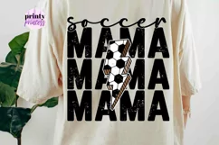 Soccer Mama png, Soccer Sublimation Design Product Image 5