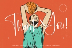 Basketball Shooting - Stylish Handwritten Font Product Image 20