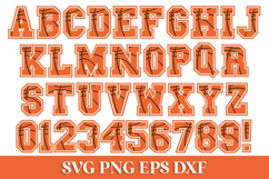 Basketball SVG Alphabet Product Image 3
