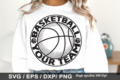 Basketball SVG Design - Been there dunked that Product Image 3
