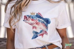 Bass Fish 4th Of July Sublimation Clipart Product Image 2