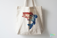 Bass Fish 4th Of July Sublimation Clipart Product Image 4