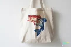 Bass Fish 4th Of July Sublimation Clipart Product Image 4